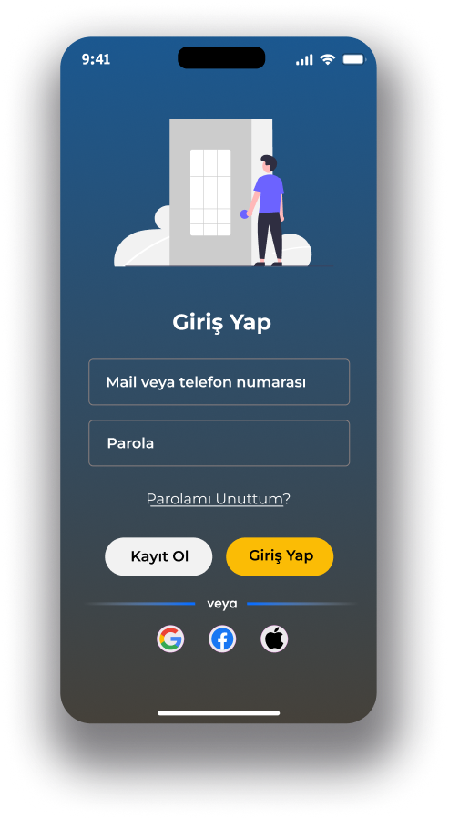 Transyol uygulaması ekran görüntüsü